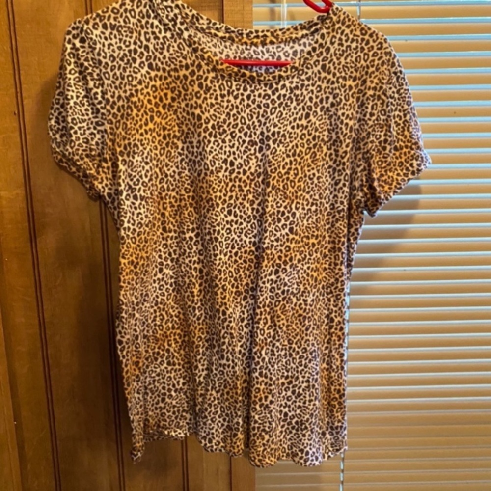 Cheetah Print Shirt